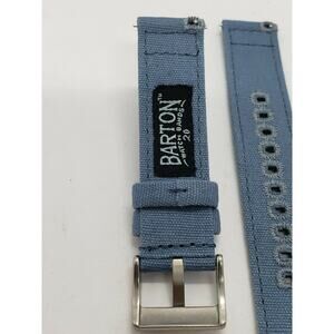 BARTON Blue Canvas Quick Release 20mm